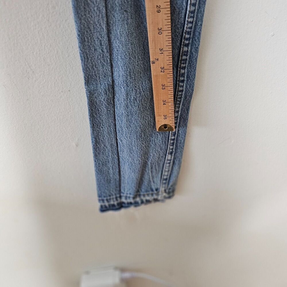 EB Denim Levi's 501 Unraveled Pocket & Hem Highrise Split Hem Button Fly Jean 23 - Picture 9 of 12